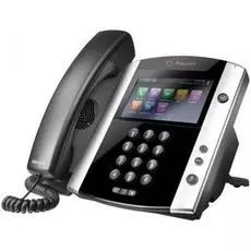 Проводной IP-телефон Polycom VVX 501 2200-48500-114 12-line Business Media Phone with HD Voice. POE. Ships without power supply and factory disabled