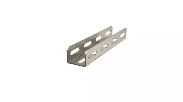 Профиль Hyperline TMS-LPS-40-30-3000-2,0-SZ перфорированный П-образный облегченный 40х30х3000-2,0 мм