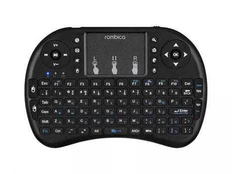 Клавиатура Rombica Air Touch WRC-T01 92 клавиши, 300 мАч, тачпад
