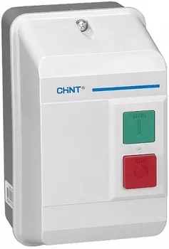 Пускатель электромагнитный CHINT 496436 в корпусе NQ3-5.5P 1-1.6А AC380В IP55
