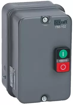 Пускатель электромагнитный DEKraft 23632DEK 80А AC220/230В 50/60Гц в металлической оболочке