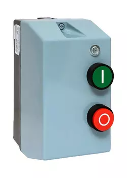 Пускатель электромагнитный EKF ctrp-r-9-230v-1A-led КМЭ 9А 230В с РТЭ Ir-0,63-1А и индикатором IP65