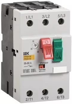 Пускатель IEK DMS22-40 ПРК64-40 In=40A Ir=25-40A Ue 660В
