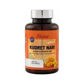 Активная добавка Balen Power Pomegranate Plus Yellow Blood Yum, содержит масло, 100 капсул, 1580 мг