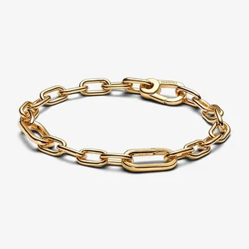 Браслет Pandora ME Small-Link Chain, золото