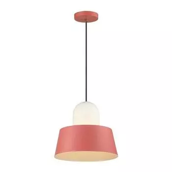 Светильник подвесной Odeon Light Alur 4140/1 красный Е27 60W