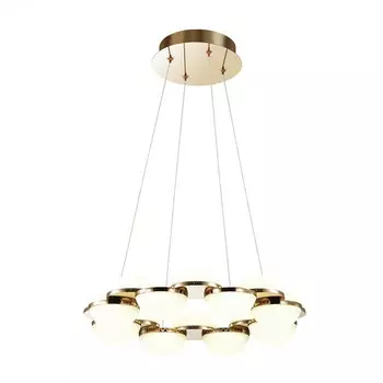 Светильник подвесной светодиодный Odeon Light Conti 4105/64L золото/белый 64W