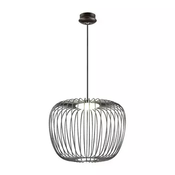 Светильник подвесной светодиодный Odeon Light Ulla 4106/7L черный 7W