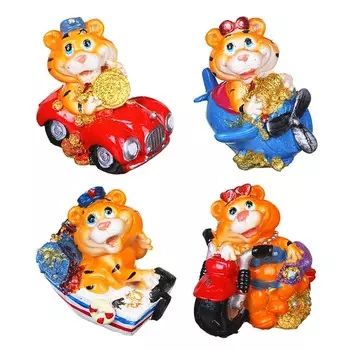 СНОУ БУМ Фигурка полистоун, 9,4x10x7см, 4 дизайна
