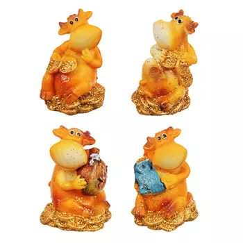 СНОУ БУМ Фигурка Символ Года 2021, полистоун, 4,5х3х3см, 4 дизайна