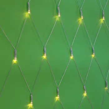 СНОУ БУМ Гирлянда эл. сеть 144LED, 1,6x1,6м, шампань, плавное мерцание, ПВХ прозр., 220В