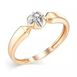 Кольцо из золота 12991-100