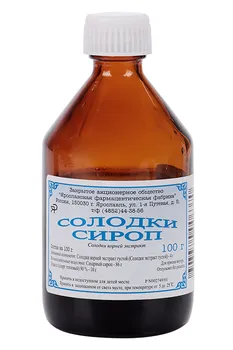Солодки сироп, 100 г