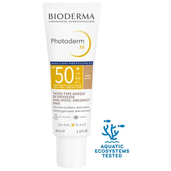 BIODERMA Солнцезащитный крем-гель Photoderm M SPF 50+ (темный оттенок) 40.0