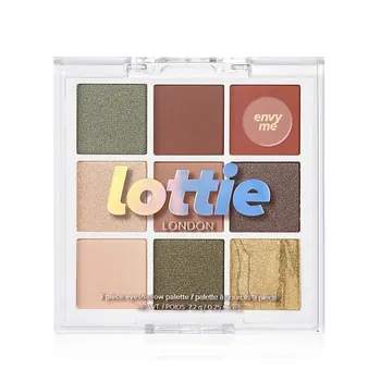 LOTTIE LONDON Палетка теней для век 9 оттенков Envy Me
