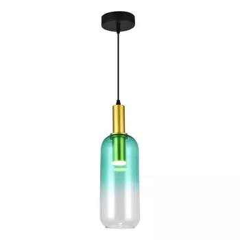 Подвесной светодиодный светильник Toplight Gwendolyn TL1217H-01GR