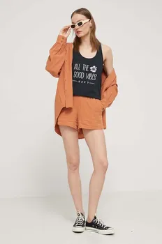 Хлопковые шорты Day Tripper Billabong, оранжевый