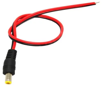 Разъем Slinex SR-JDCC-PP с кабелем силовым, под пайку - предназначен для подачи напряжения питания 1