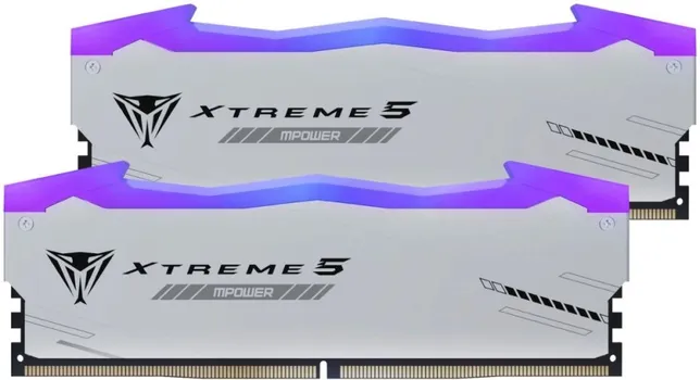 Модуль памяти DDR5 32GB (2*16GB) Patriot Memory PVXR532G64C32KM Viper Xtreme 5 PC5-51200 6400MHz CL32 1.4V XMP heatsink