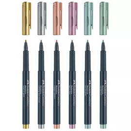 Маркер для декорирования Faber-Castell "Metallics" 1,5 мм