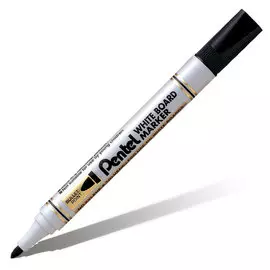 Маркер для досок Pentel 4,2 мм, пулеобразный наконечник, черный