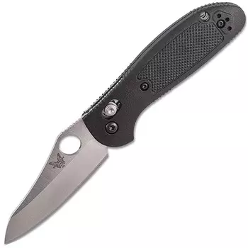 Нож складной Benchmade Mini Griptilian, сталь S30V, рукоять черный нейлон