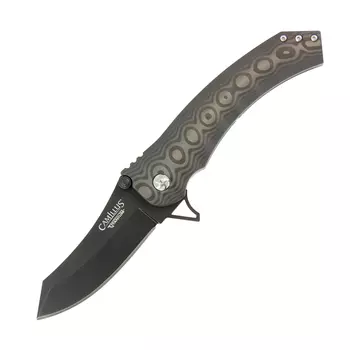 Нож складной Camillus Jolt™, сталь D2, рукоять Carbon Fiber, чёрный