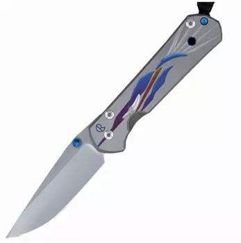 Нож складной Chris Reeve Large Sebenza 21 L21UNIQUE O, сталь CPM S35VN, рукоять титан