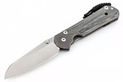 Нож складной Chris Reeve Large Sebenza 21 Insingo Micarta Inlay, сталь CPM-S35VN, рукоять титан/микарта