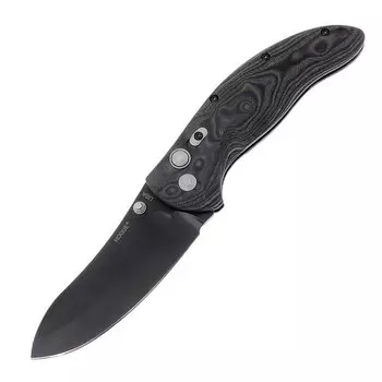 Нож складной Hogue EX-04 Black Upswept, сталь 154CM, рукоять стеклотекстолит G-Mascus®, чёрный