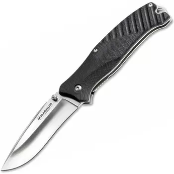 Нож складной Magnum Buddy - Boker 01MB156, сталь 440A Satin Plain, рукоять стеклотекстолит G-10