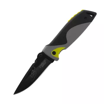 Нож складной с огнивом Camillus Les Stroud S.K. Desert™ Folder, сталь 440А, рукоять термопластик GRN