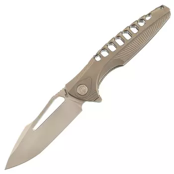 Нож складной Thor 5 Rikeknife, сталь M390, Titanium