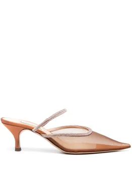 Мюли Scarlet Mim 50 Casadei, коричневый