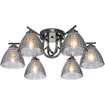 Потолочная люстра 659/6PL E27*60W Escada Adonis Black