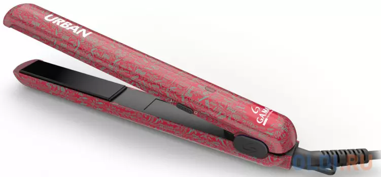 Выпрямитель для волос GA.MA P21 Urban Red CityВт красный серый