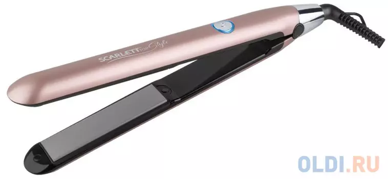 Выпрямитель для волос Scarlett SC-HS60677 35Вт розовое золото