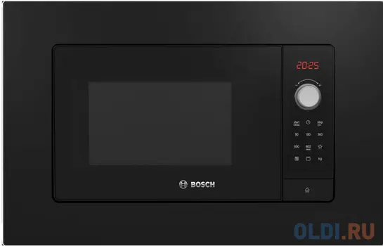 Встраиваемая микроволновая печь Bosch BEL653MB3 800 Вт чёрный