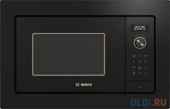 Встраиваемая микроволновая печь Bosch BEL653MY3 800 Вт чёрный