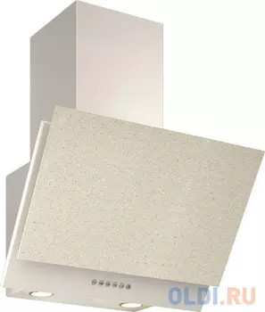 Вытяжка наклонная Elikor Stone S4 60П-700-Э4Д топленое молоко