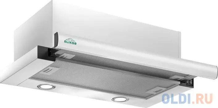 Вытяжка встраиваемая Elikor Интегра S2 60П-700-В2Д белый