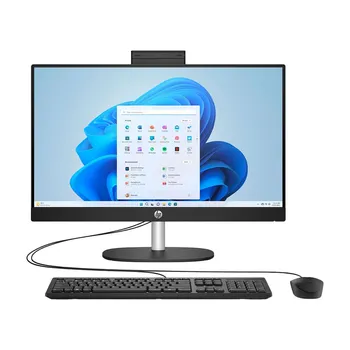 Моноблок HP All-in-One 24-cr0114, 23.8, 8Гб/512Гб, Ryzen 3, угольно-черный, английская клавиатура