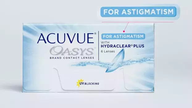 ACUVUE OASYS for Astigmatism with Hydraclear Plus (6 линз)