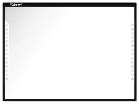Интерактивная доска IQBoard DVT TN078, 78", 4:3, 32768x32768, инфракрасная, USB, черный (IQBDVTTN078)