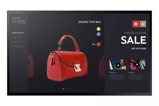 Интерактивная панель Samsung PM43F-BC, 43", 1920x1080, черный (LH43PMFXTBC/CI)