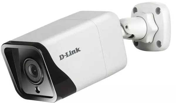 IP-камера D-Link DCS-4714E 2.8 мм, уличная, цилиндрическая, 4 Мпикс, CMOS, до 2560 х 1440, до 25 кадров/с, ИК подсветка 30м, POE, -40 °C/+50 °C, белый (DCS-4714E/UPA/A1A)