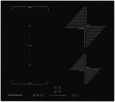 Индукционная варочная панель Kuppersberg ICS 614 4 конфорки, черный ( ICS 614)