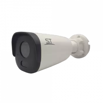 IP-камера Space Technology ST-VK2513 PRO STARLIGHT 2.8мм, уличная, корпусная, 2Мпикс, CMOS, до 1920x1080, до 25кадров/с, ИК подсветка 50м, POE, -50 °C/+60 °C, белый/черный (ST-VK2513 PRO STARLIGHT (2,8mm) IP Видеокамера, 2MP)