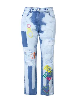 Джинсы Angel of Style Jeans, цвет bleached denim