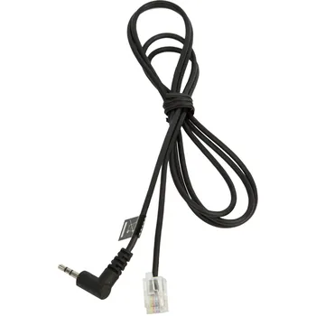 Переходник Jabra 8800-00-75 RJ10 на 2,5мм, 1 м, для Panasonic KX-T 7630, 7633, 7635 и GN9300, GN9120, GN Ellipse, GN8000